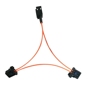 

A+for Audi A6 A7 A8 Q7 05-09 AUX Car Optical Fiber Decoder Box Amplifier Adapter