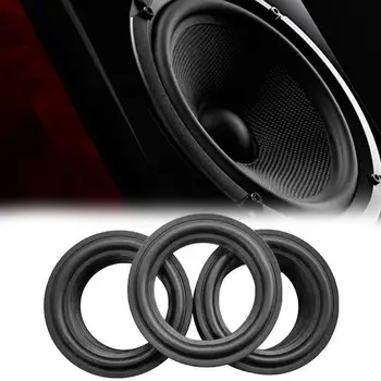 

3/4/5/6/6.5/8/10/12 inch Elastic Rubber Edge Ring for Speaker Surround Repair soft durable Woofer Edge Ring