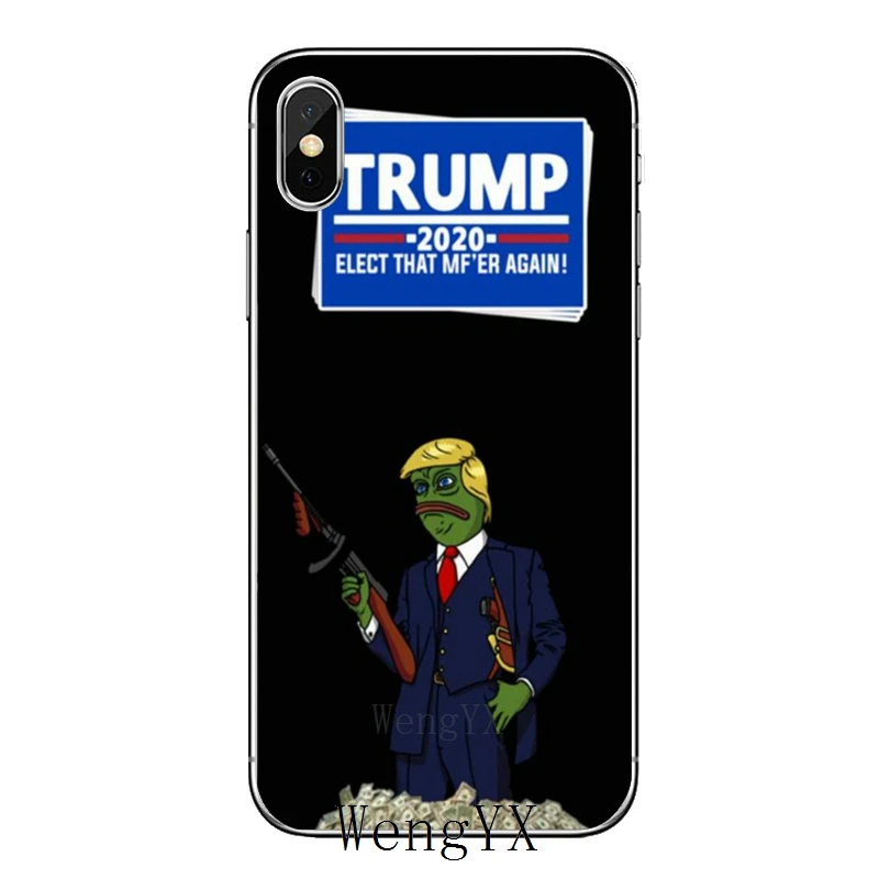 Для samsung Galaxy A10 A30 A40 A50 A60 A70 A6s A8 A9s J4 J6 Prime Plus крышка Форма корпуса Трампа - Color: President-Trump-A-05