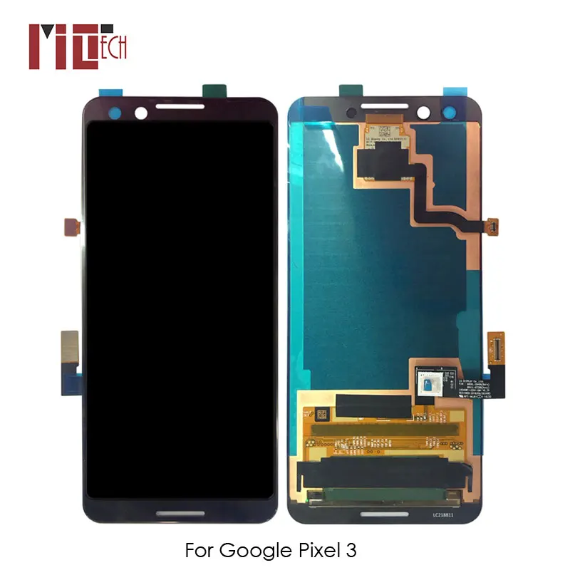 ЖК-дисплей для htc Google Pixel 3 сенсорный экран дигитайзер полная сборка ЖК-дисплей для Google 3 Замена дисплея 5," черный