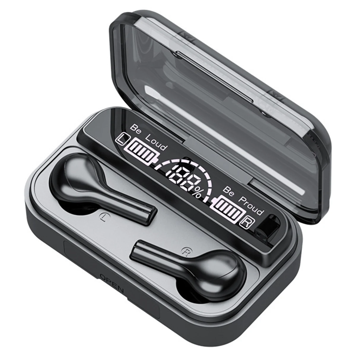 Наушники-вкладыши TWS с Беспроводной наушники BT 5 0 In-Ear спортивные бас стерео
