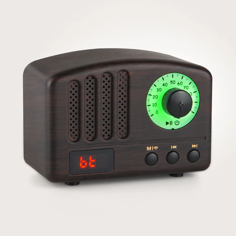 

Radio Retro Bluetooth Wireless Speaker Mini Portable Electronic Gifts Music Speakers Home Theater Caixa De Som Parlante F4058B