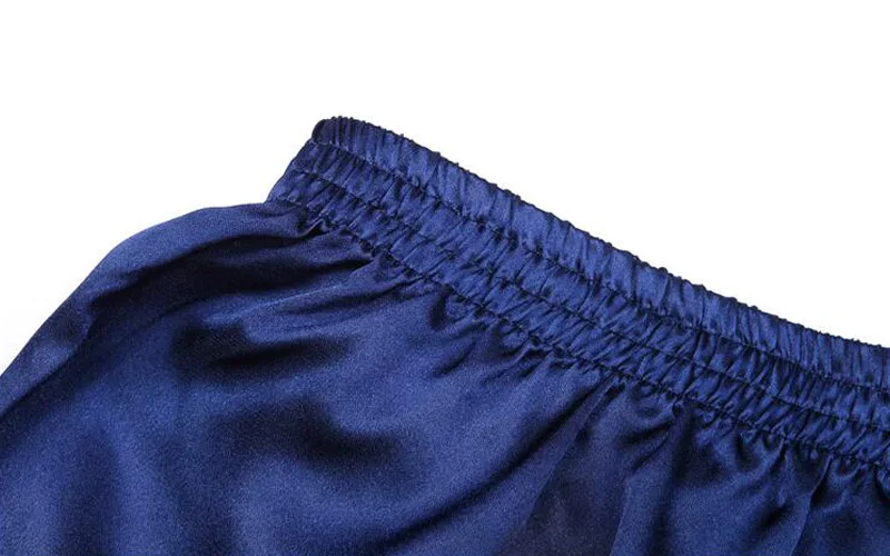 Summer Beach Pants Family Pyjamas Male European USA Shorts Sleepwear Summer Soft Tinted Silk Pants Solid Color Flat Pants Loose Summer Beach Pants Family Pyjamas Male European USA Shorts Sleepwear Summer Soft Tinted Silk Pants Solid Color Flat Pants Loose