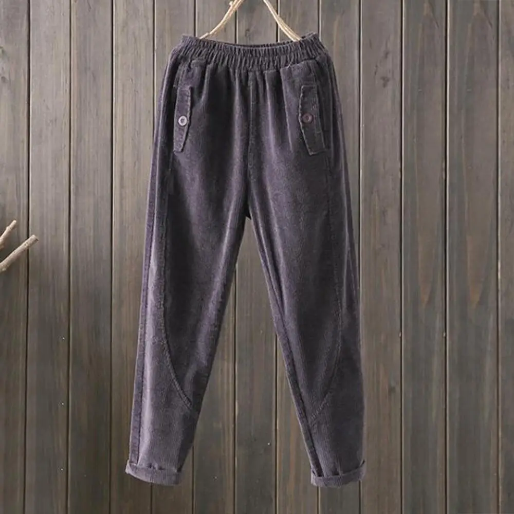 women's pull on corduroy pants