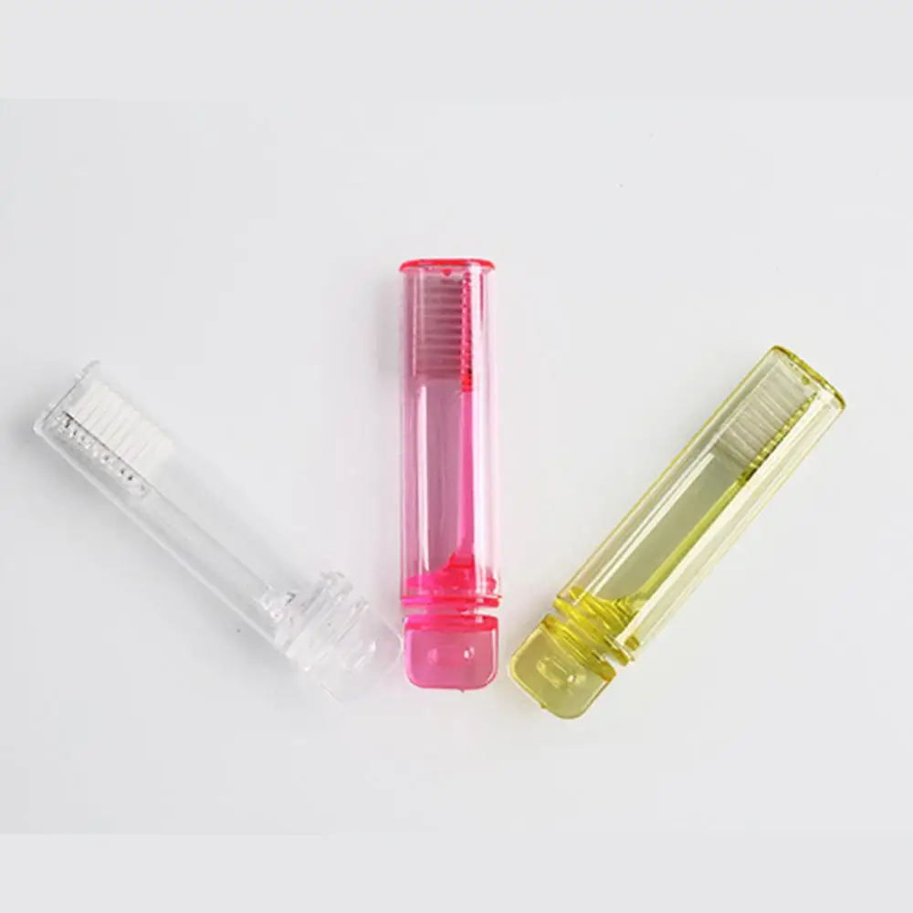 Гигиена полости рта портативная одноразовая Складная мини зубная щетка для