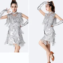 Новое платье для латинских танцев, женские платья для латинских соревнований, сексуальные платья для сальсы/бальных танцев/Танго/ча/Румба/Самба/латинские танцевальные платья