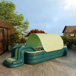 Cover Tent Dome Swimming Pool Inflatable Slide 300cm Inflatable Toys Removable Pool Pscina Inflavel Adulta Water Sports AB50YC