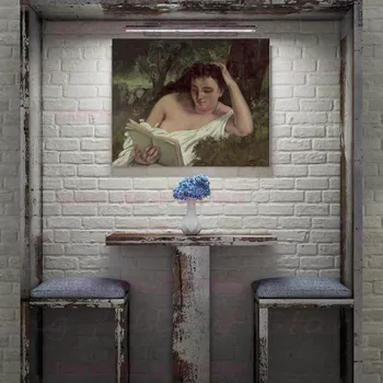 

Vintage Home Decorations Retro Portrait Painting Canvas Print Wall Art Picture for Dining Room Lobby Wall Decor Dropshipping