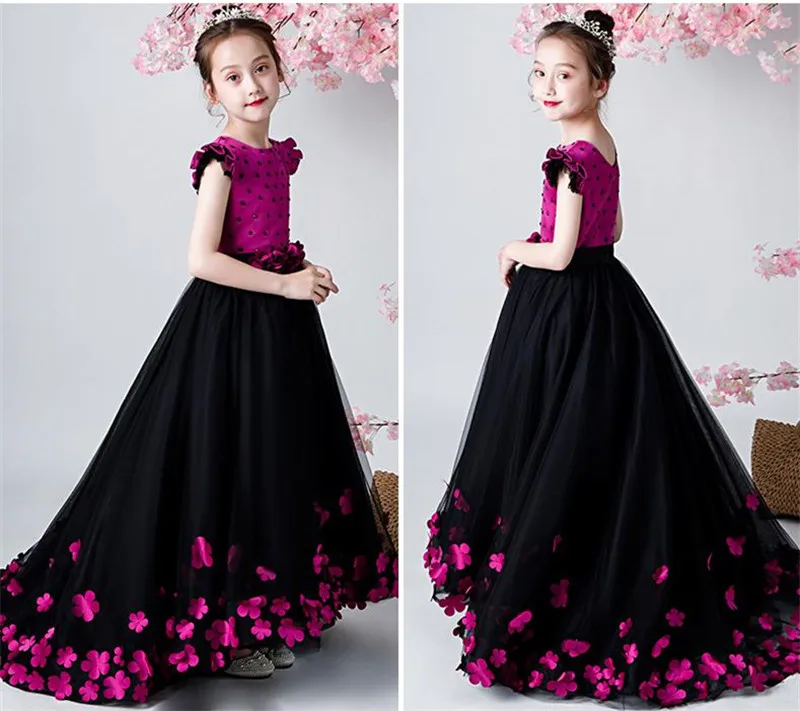 hot pink girls dress