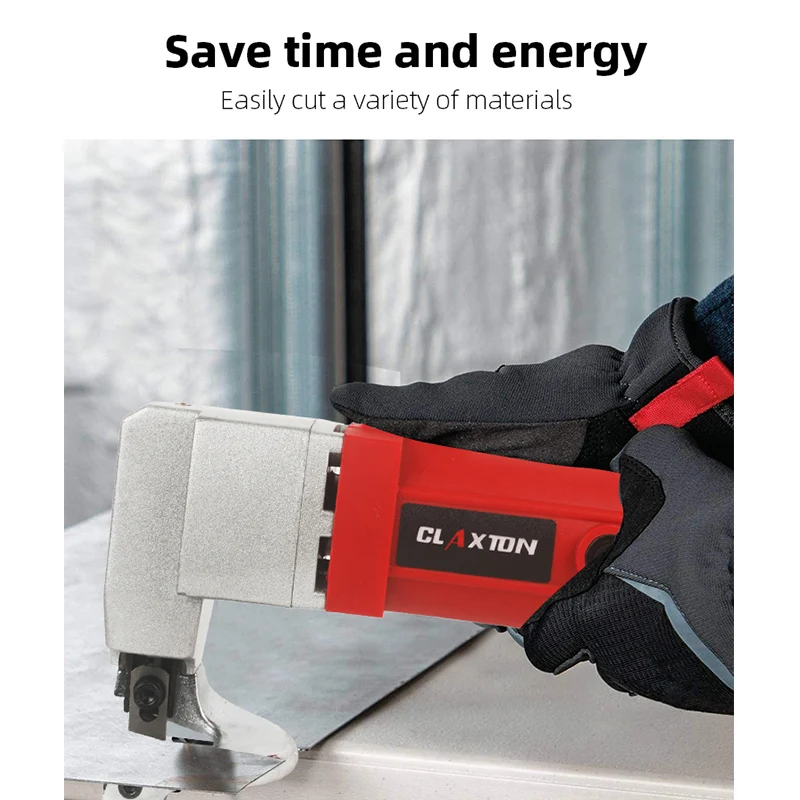 Electric Scissor Metal Sheet Cutter 580W 2.5mm Cutting Capacity Secateurs Metal Cutter Metal Shear Snip For Iron Metal Board 3