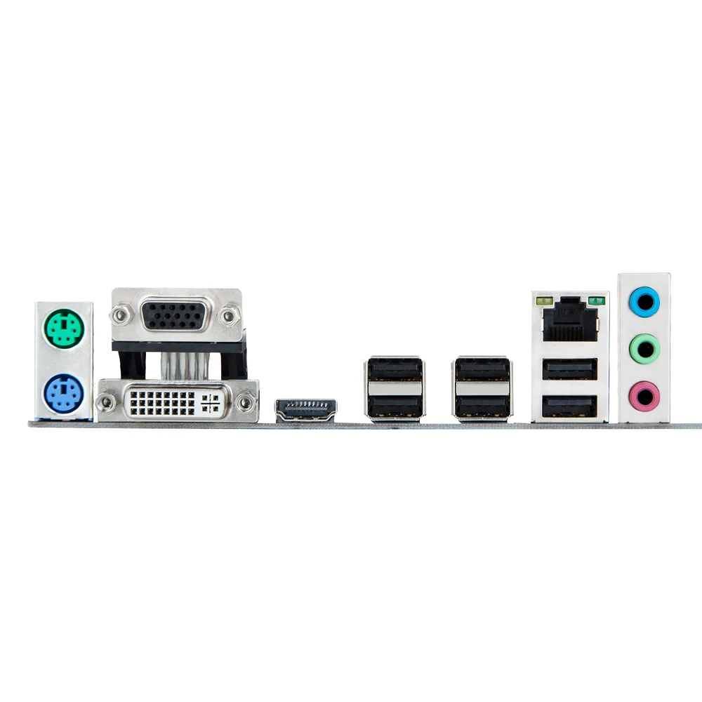 Материнская плата HUANANZHI H61 M ATX для Intel LGA 1155 поддержка i3 i5 i7 DDR3 1333/1600 МГц 16 Гб SATA2.0 USB2.0