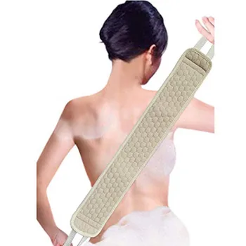 

Exfoliating Back Scrubber for Shower for Men and Women Deep Clean Invigorate Your Skin Bathroom Tool