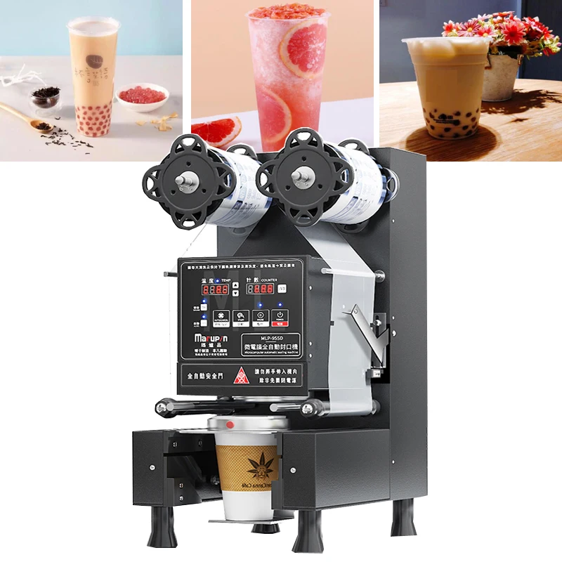 Automatic Milk Tea Shop Beverage Sealing Machine Can Sealing Machine