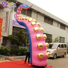 Dreamlike 3mH Гигантский двойной присоской Осьминог щупальца воздушный шар для продажи/надувные щупальца осьминога для демонстрации игрушек