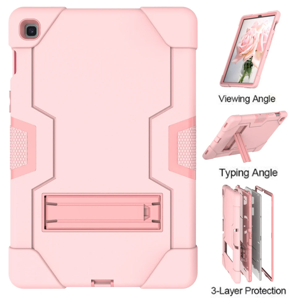 Silicone Caso Tablet Per Samsung Tab S5E T720 T725 2019 Caso Safe Kids Antiurto Armatura Heavy Protettiva Rugged Duty Caso Del Basamento Caso