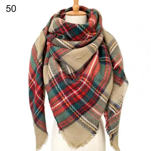 Multi-color  Stylish Multi-function Long Warm Shawl Comfortable Scarf Wrap Washable   for Gift mens infinity scarf Scarves