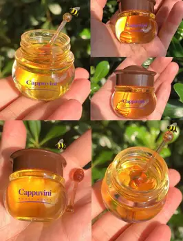 

Cappuvin lipgloss Propolis moisturizing lip oil lip mask lip Balm nourishing Anti wrinkle Lip Care Anti cracking gloss honey