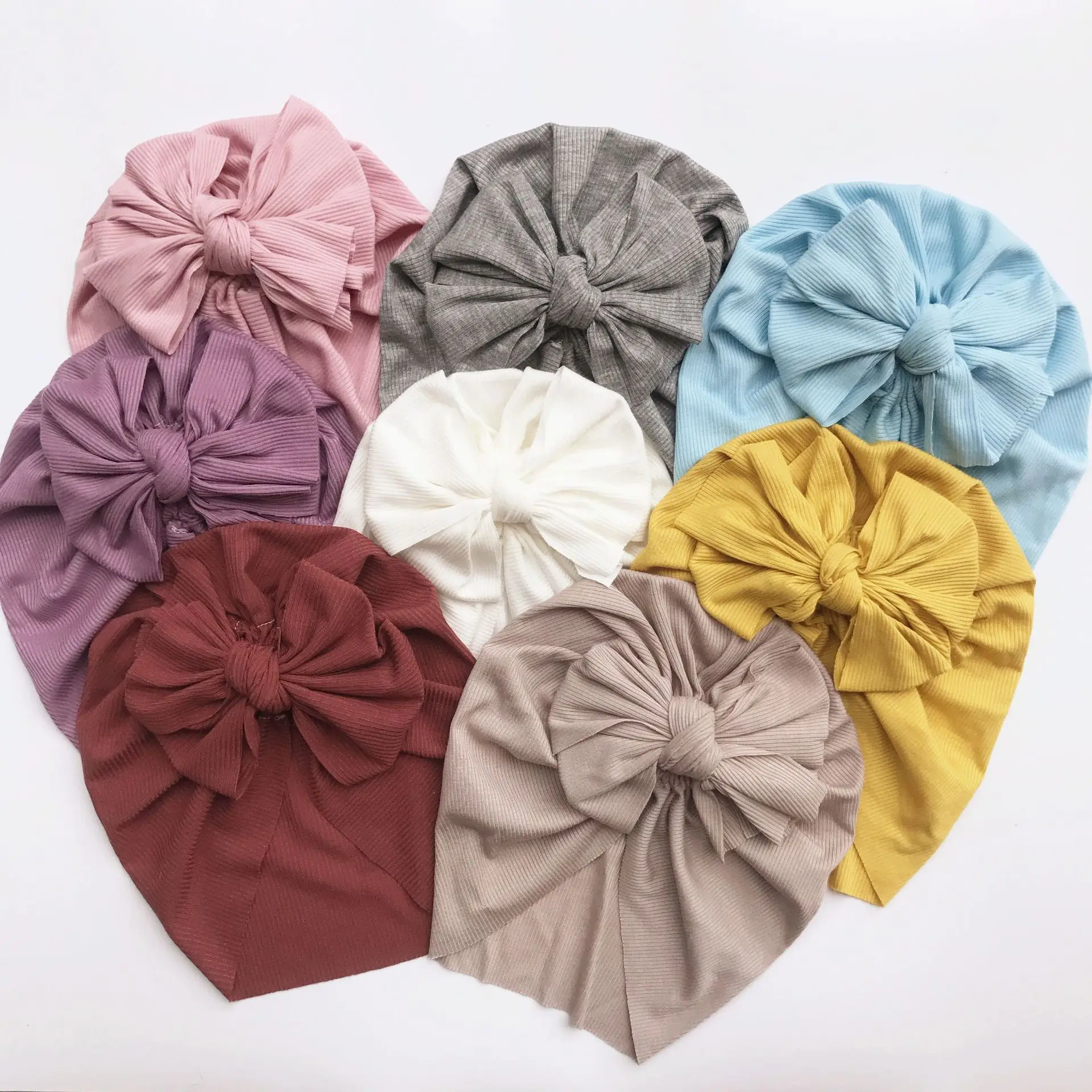 Best Buy Hat Turban Bonnet Beanie Cap Headwraps Newborn-Baby Toddler Infant Baby-Girl Cotton Flower mlKkEYE6V