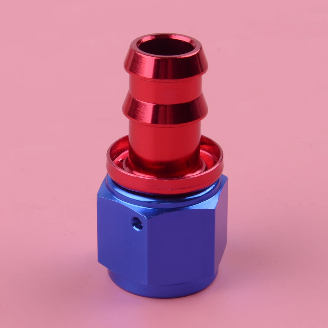 

DWCX Universal 10-AN Straight Swivel Oil Fuel Gas Line Hose End Push-on Male Fitting Aluminum Car Accessories