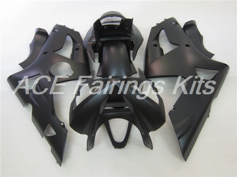 Легкая установка впрыска обтекателя подходит для Kawasaki ZX6R 2003 2004 ABS Обтекатели набор matte 03 04 Ninja 636 черный матовый