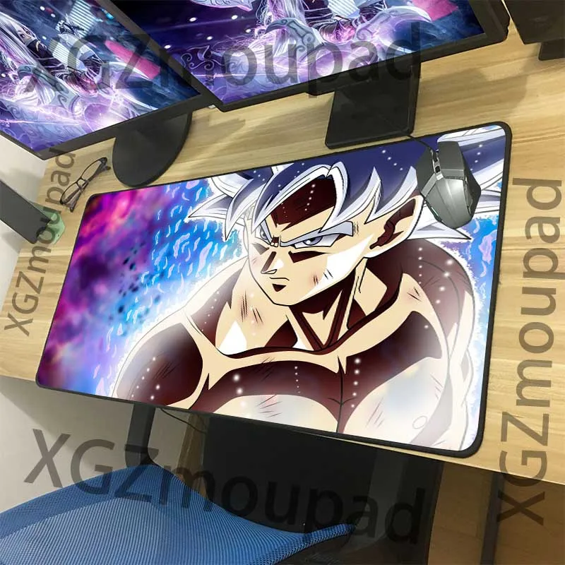 Большой игровой коврик для мыши XGZ с черной застежкой по краям
