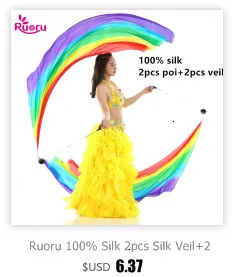 Ruoru 16 шт. = 8 пар мяч для танца живота RGB светящийся светодиодный POI брошенные шары для танца живота ручной реквизит аксессуары для сцены