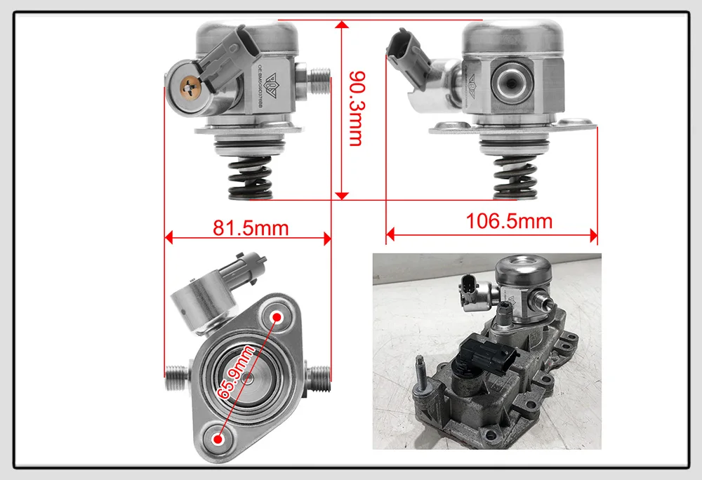 WLR насос высокого давления OEM 0261520140 BM5G9D376BB BM5Z9350AFC механический для Ford Focus Fiesta Galaxy Volvo V40 V60 V70