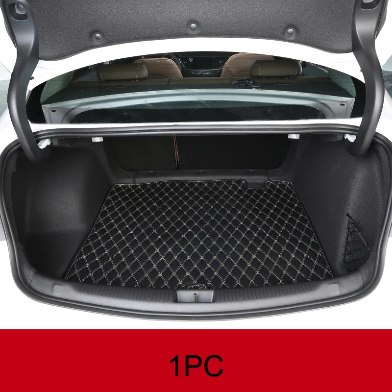 

1PC Car Styling Cargo Liner Car Trunk Mat Carpet Interior Floor Mats Leather Pad Fit For Buick Regal 2017 Auto Accessories