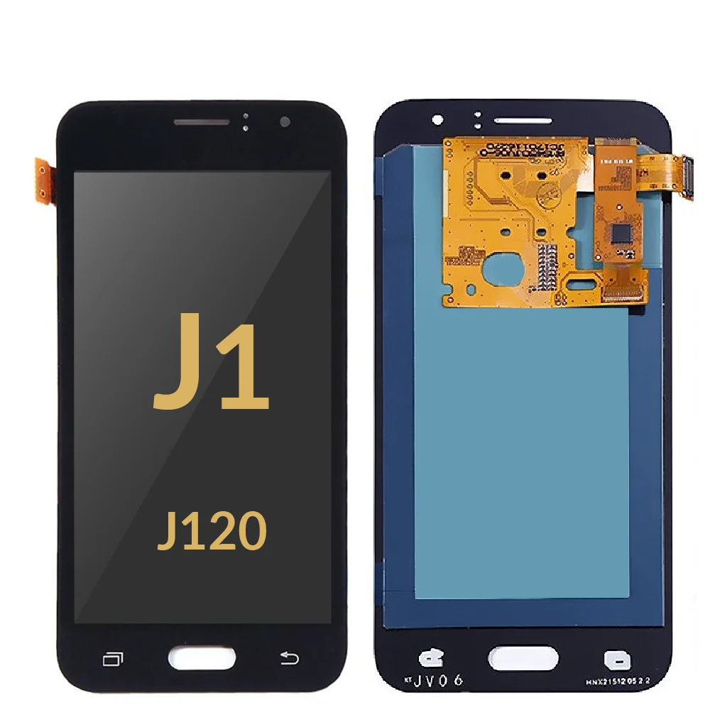 Оригинальный ЖК дисплей Super Amoled для Samsung Galaxy J1 2016 J120 дигитайзер в сборе J120F J120G J120H