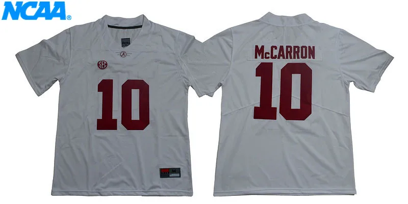 Новое поступление высокое качество McCARRON#10 футболка колледжа Джерси S-XXXL