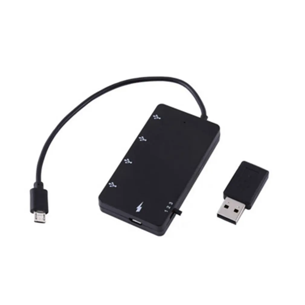 4 в 1 Micro USB OTG 4-портовый концентратор электроадаптер для зарядки кабель для Samsung Galaxy, телефон 4-портовый концентратор дистрибьютор