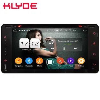 

Klyde 4G Android 9 Octa Core 4GB+64GB BT DSP Car DVD Multimedia Player For Toyota Terios Hiace Prado Previa Crown Camry Tundra