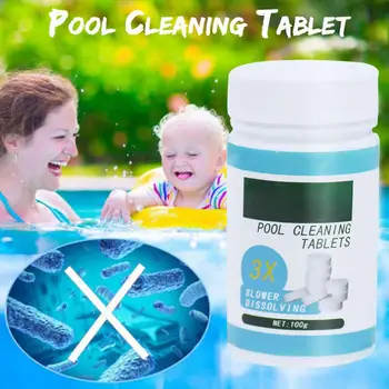 

100 Pcs/set Pool Cleaning Effervescent Chlorine Tablet Multifunctional Effervescent Tablets Spray Cleaner Home Cleaning Dropship