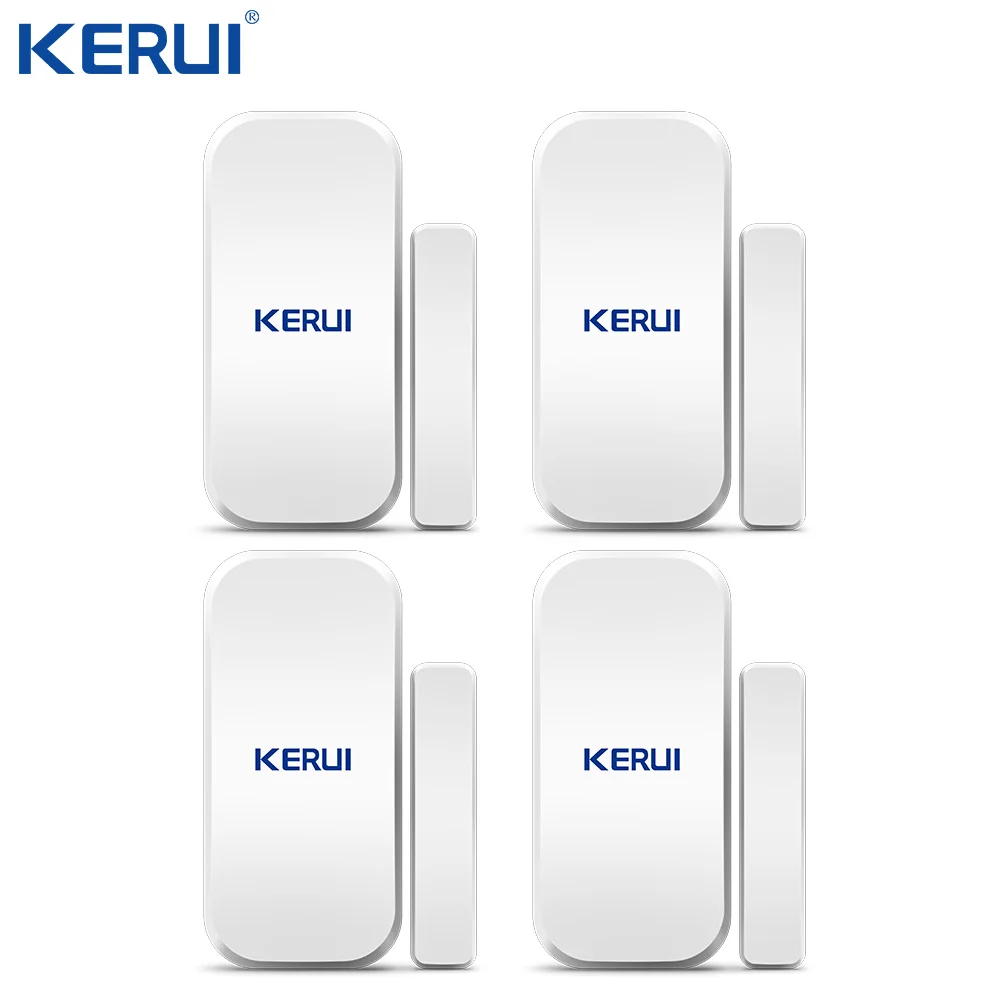 

Kerui D025 Home Alarm Wireless Door Window Magnetic Detector Gap Sensor For GSM Wifi Home Security Alarm System Touch Keypad