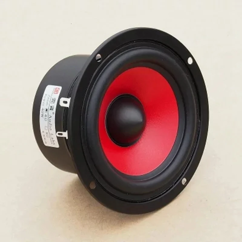 2 шт. аудио портативный динамик 4 дюйма 4Ohm 30 Вт Hifi Fever Bass сабвуфер классическое