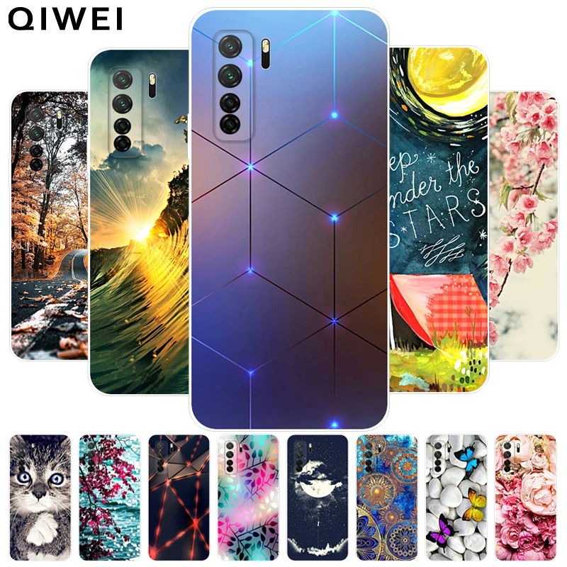 Fashion Cute Painted Soft TPU Silicone Phone Case Cover