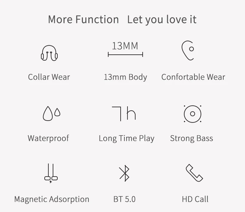 Ordro B5 Bluetooth наушники с BT 5,0 жизнь водонепроницаемый HD вызов телефон для Mult телефон с Спорт Открытый Android ISO для huawei