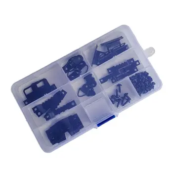 

76pcs/set Photo Picture Frame Hanging Kit Heavy Duty Serrated Hanger Hardware For Wall Mounting B85C