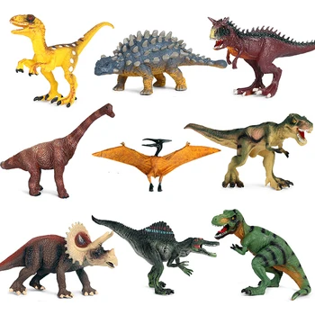 

Jurassic Park Dinosaur Toys Model 2020 new style Velociraptor Tyrannosaurus Rex Plastic Model Action Figures Kids Gift Home Deco
