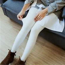 Осенние и зимние японские чисто белые колготки плюс бархатные мягкие удобные леггинсы для взрослых женские брюки