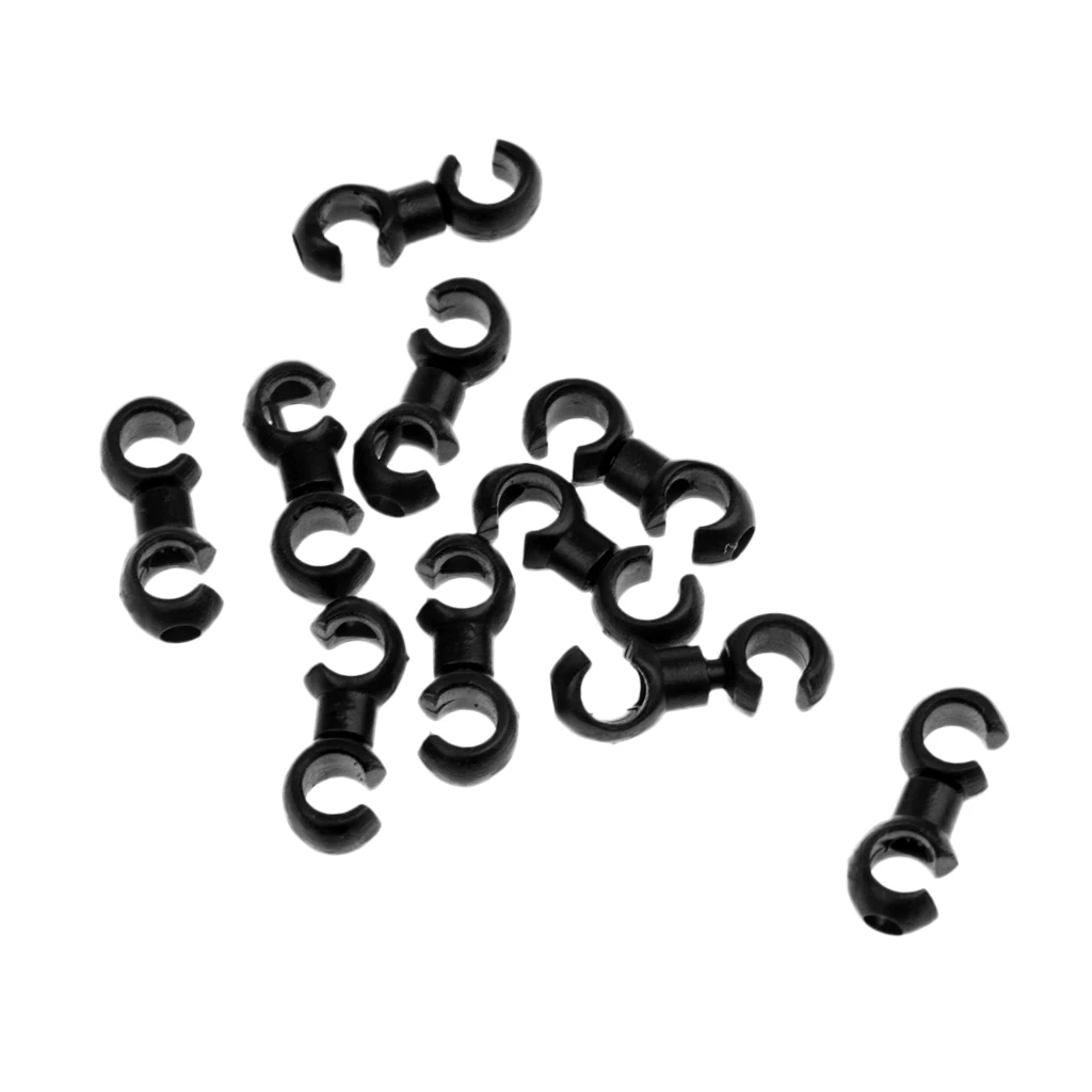 Велосипедный тормозной кабель S Hook Housing Tidy Guids Ties зажим с проволочной