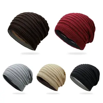 

Winter Unisex Knitted Hat Trend Fashion Dual-use Scarf Men Women Hedging Cap