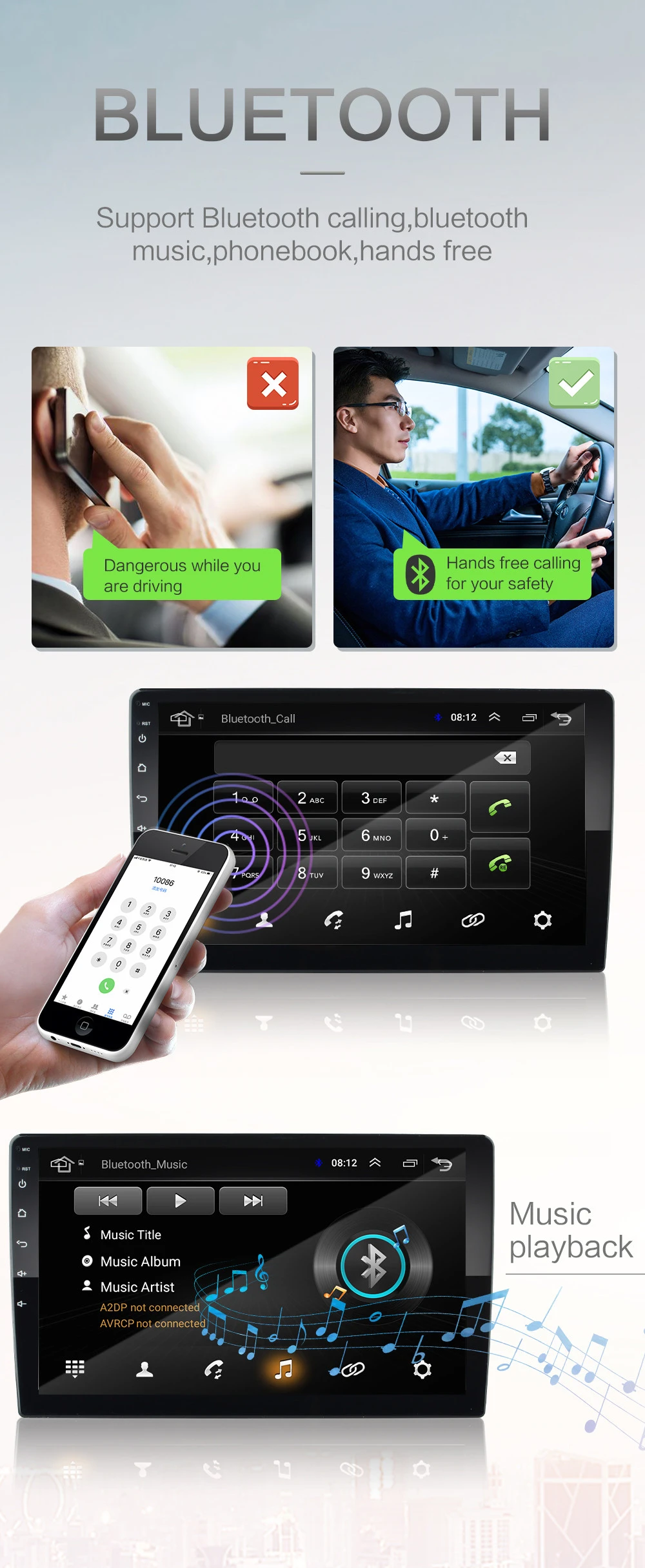 Автомобильный мультимедийный плеер для 2013- Toyota Corolla 2 din android 8,1 Автомагнитола стерео Bluetooth wifi Аудио Mirrorlink 4G SIM