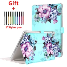 Универсальный чехол для ipad 2018 2017 Air 1/2 Pro 9,7, чехол из искусственной кожи с мультяшным рисунком, противоударный детский чехол с магнитом, автом...(China)