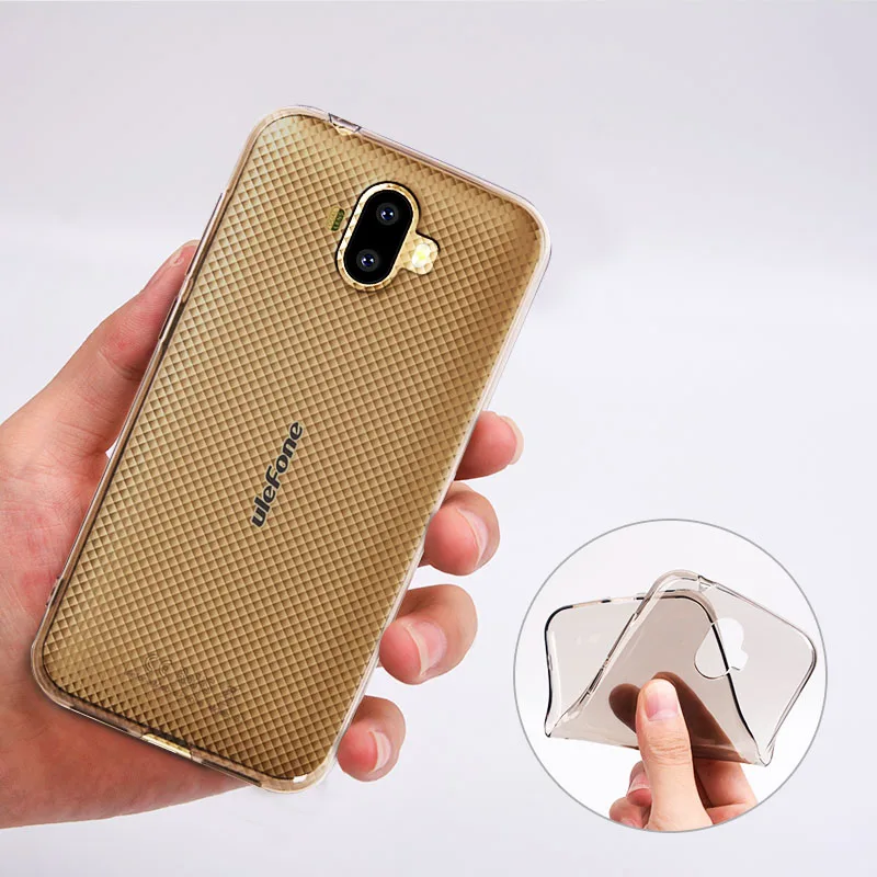 ТПУ силиконовый чехол для Ulefone S7 Pro Чехол телефона противоударный Мягкий задняя
