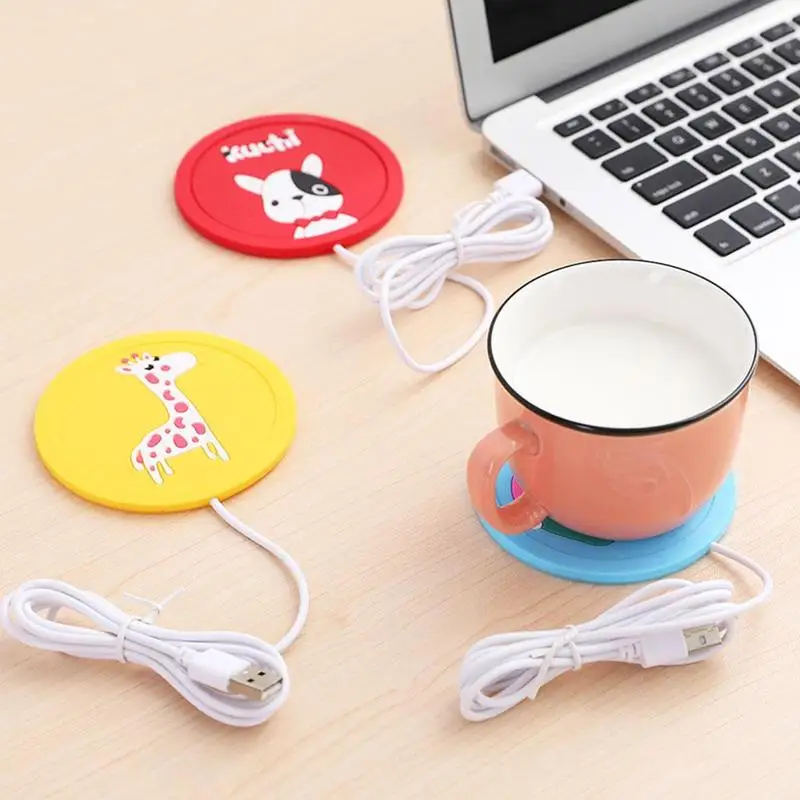 1 шт. USB Power Suply мультяшный обогреватель Coaster зимний бытовой портативный коврик