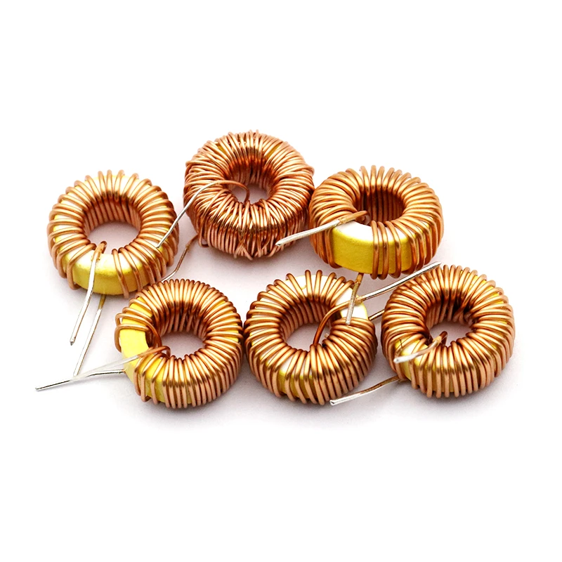 50PCS Toroid Core Inductor 3A 6A Winding Magnetic Inductance 33uH 47uH 100uH 56uH 470uH Toroidal lm2596 For Electronics | Обустройство