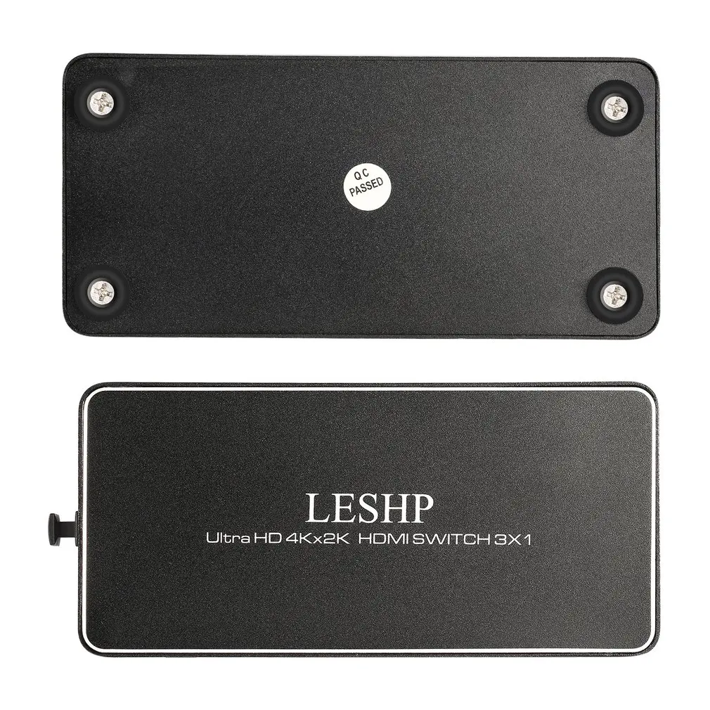 LESHP Портативный Ultra HD HDMI 4K x 2K 3D Аудио Видео разветвитель 1080P мультипросмотра высокой четкости мультимедийный интерфейс коммутатор