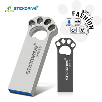 

High speed USB 3.0 Flash Drive 16GB 128GB metal flash disk Pendrive 32GB 64GB memory stick USB 3.0 Flash USB Stick