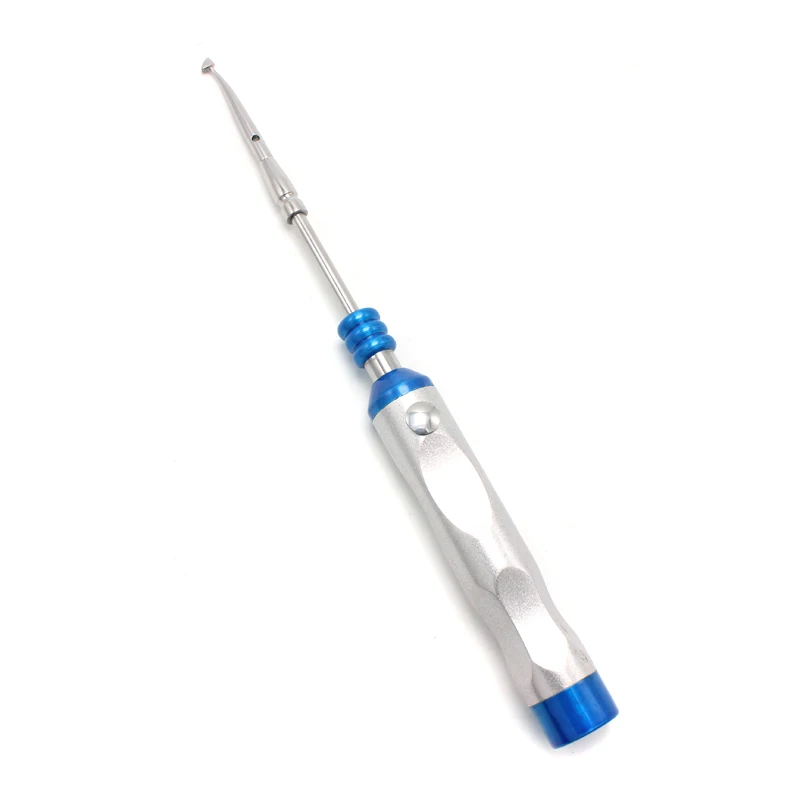 Free Shipping 1 Set Stainless Steel Dental Adjustable Automatic Crown Remover Gun Tool 4 Level for